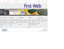 Tablet Screenshot of first-web.net